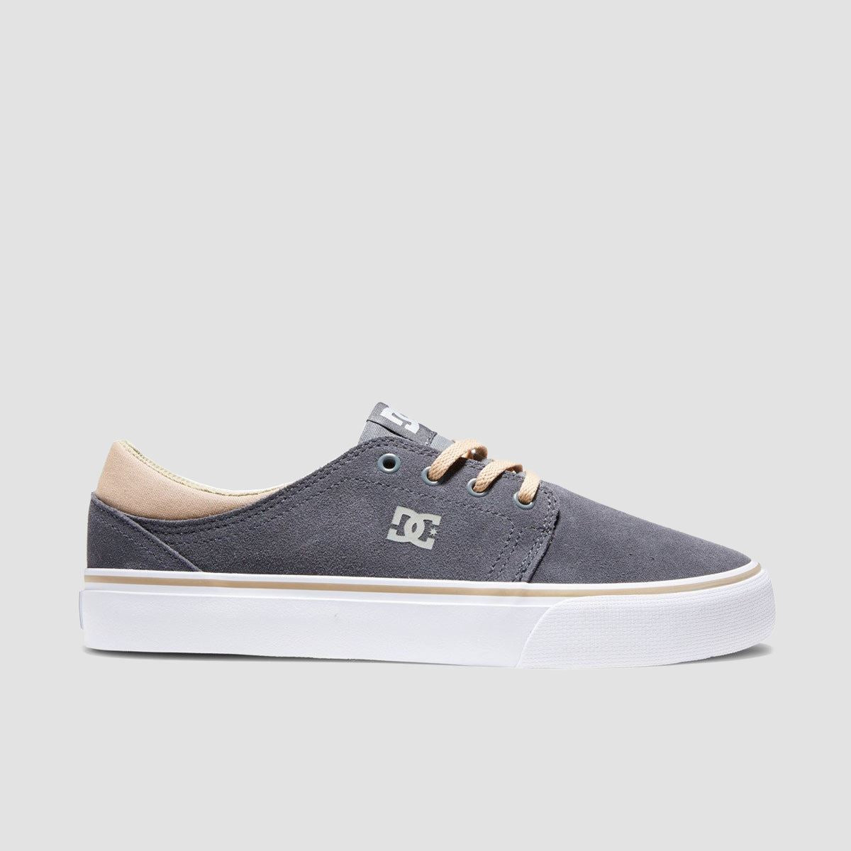 DC Trase SD Shoes - Dark Grey/White