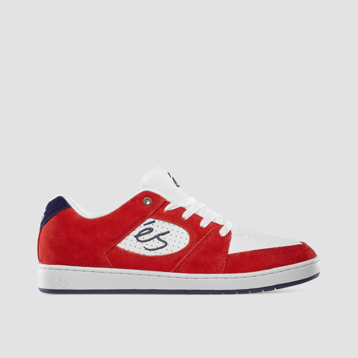eS Accel Slim Shoes - Red/White/Navy