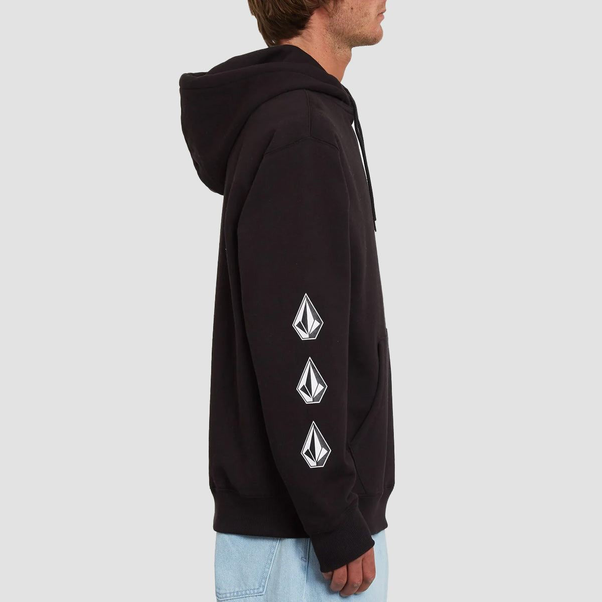 Volcom Iconic Stone Pullover Hoodie Black