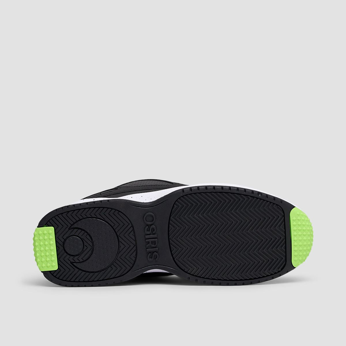 Osiris Graff Shoes - Black/White/Lime