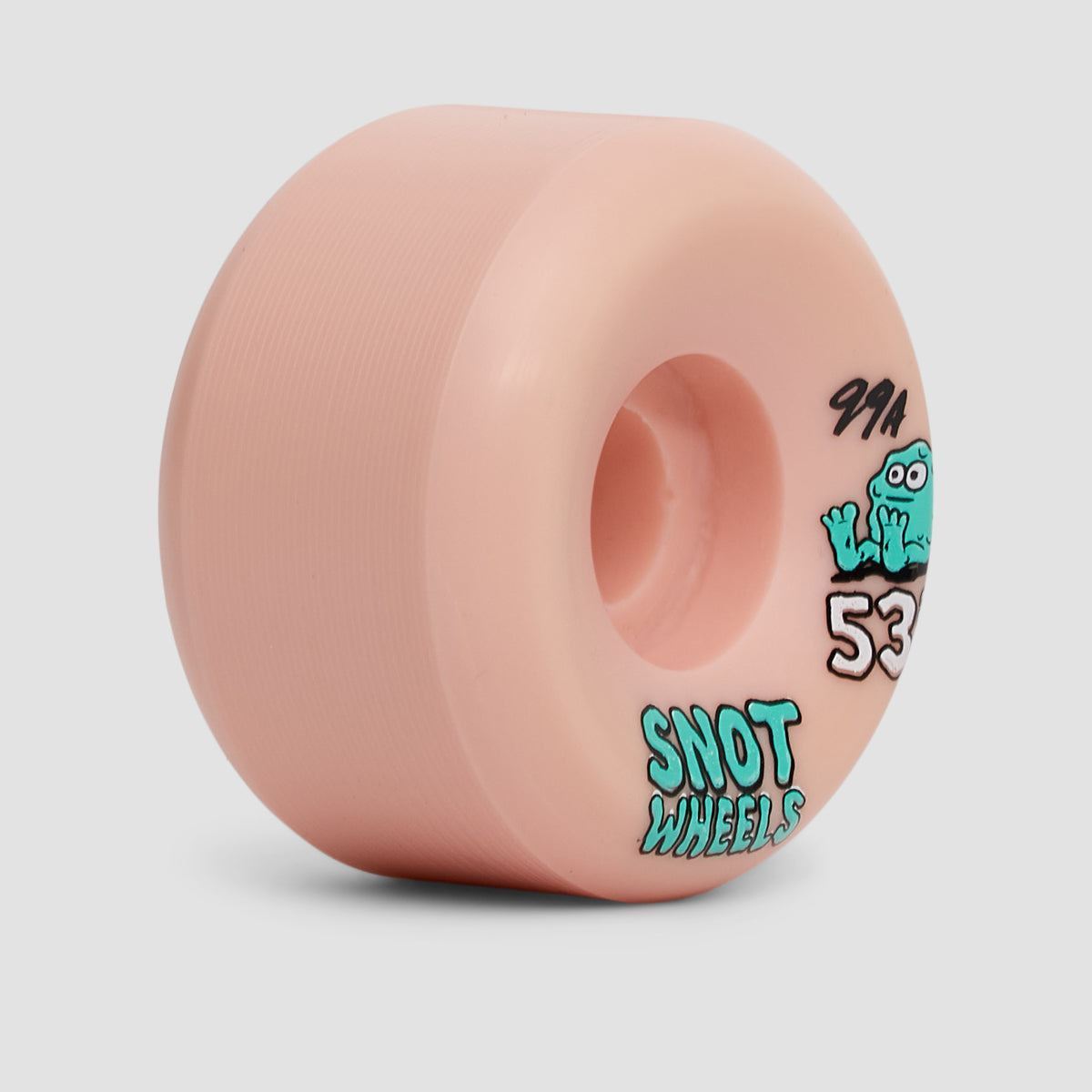 Girl Softline Skateboard Wheels 53mm 98a - White (Set of 4)