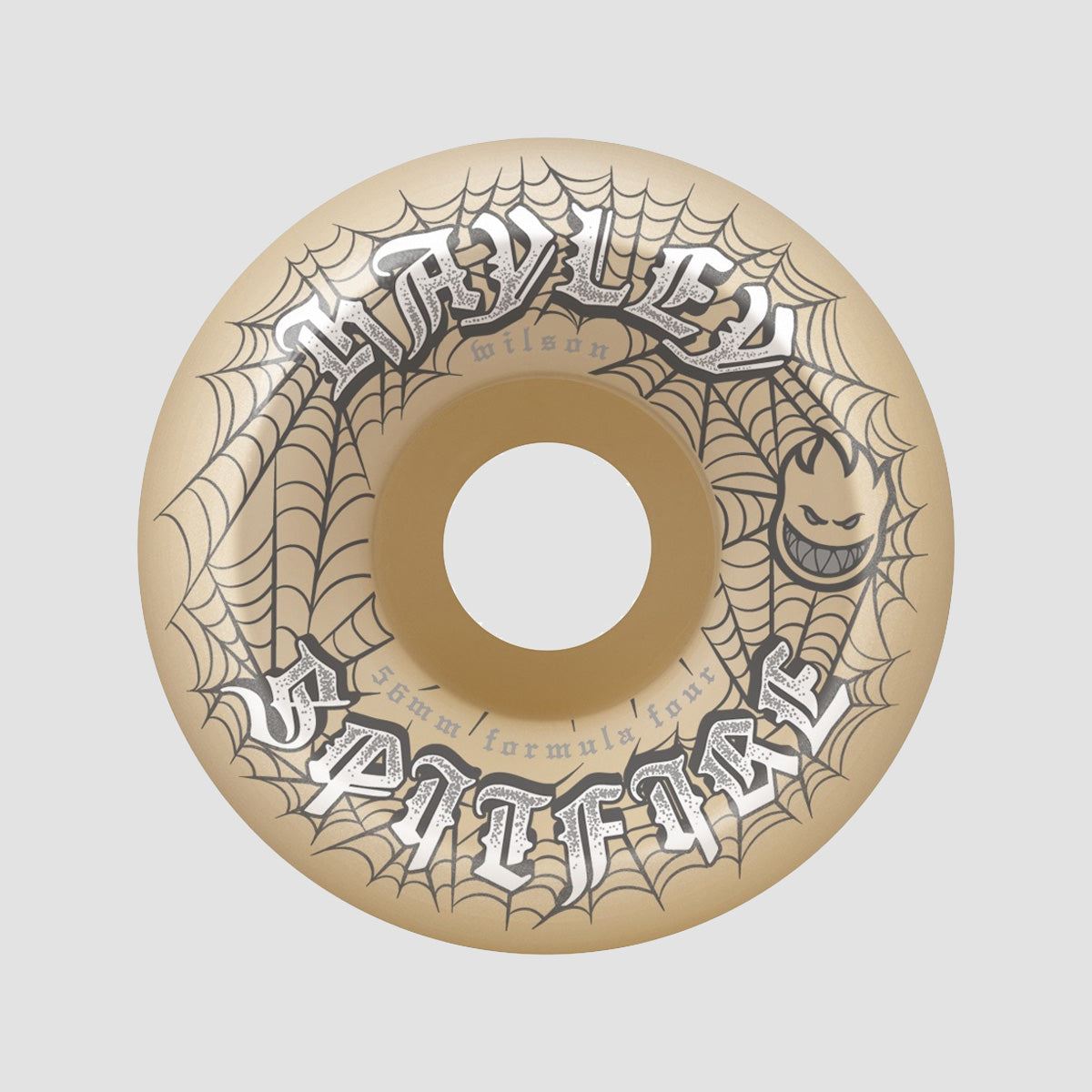 Spitfire Formula Four Hayley Wilson Webbed Conical Full 99DU Skateboard Wheels Natural 56mm