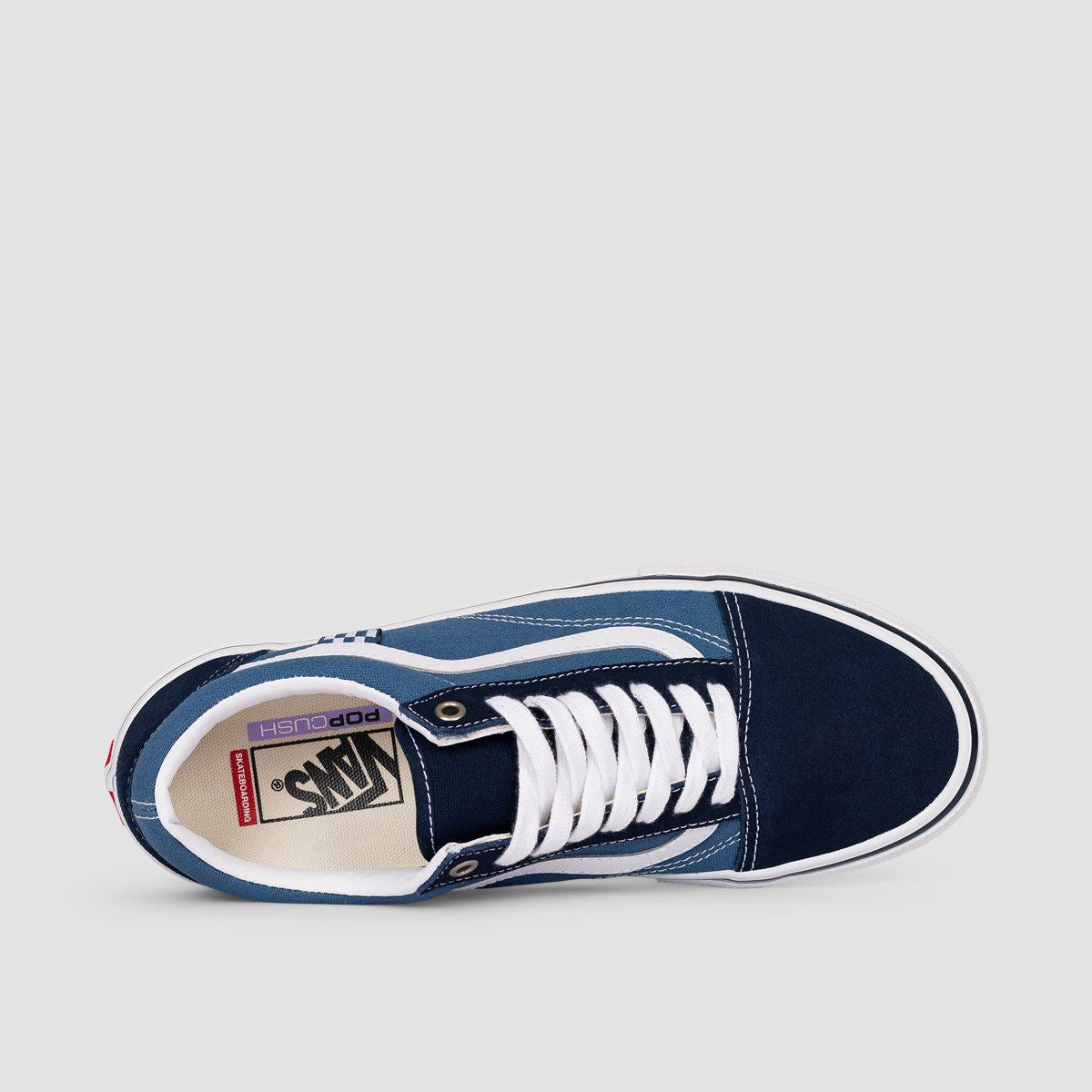 Vans Skate Old Skool Shoes - Navy/White