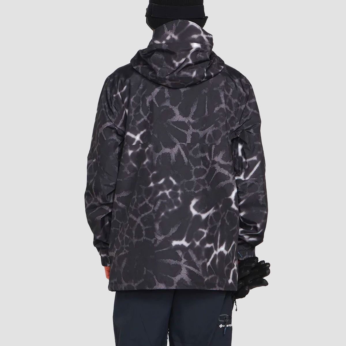 Volcom L Gore-Tex Snow Jacket Black Giraffe