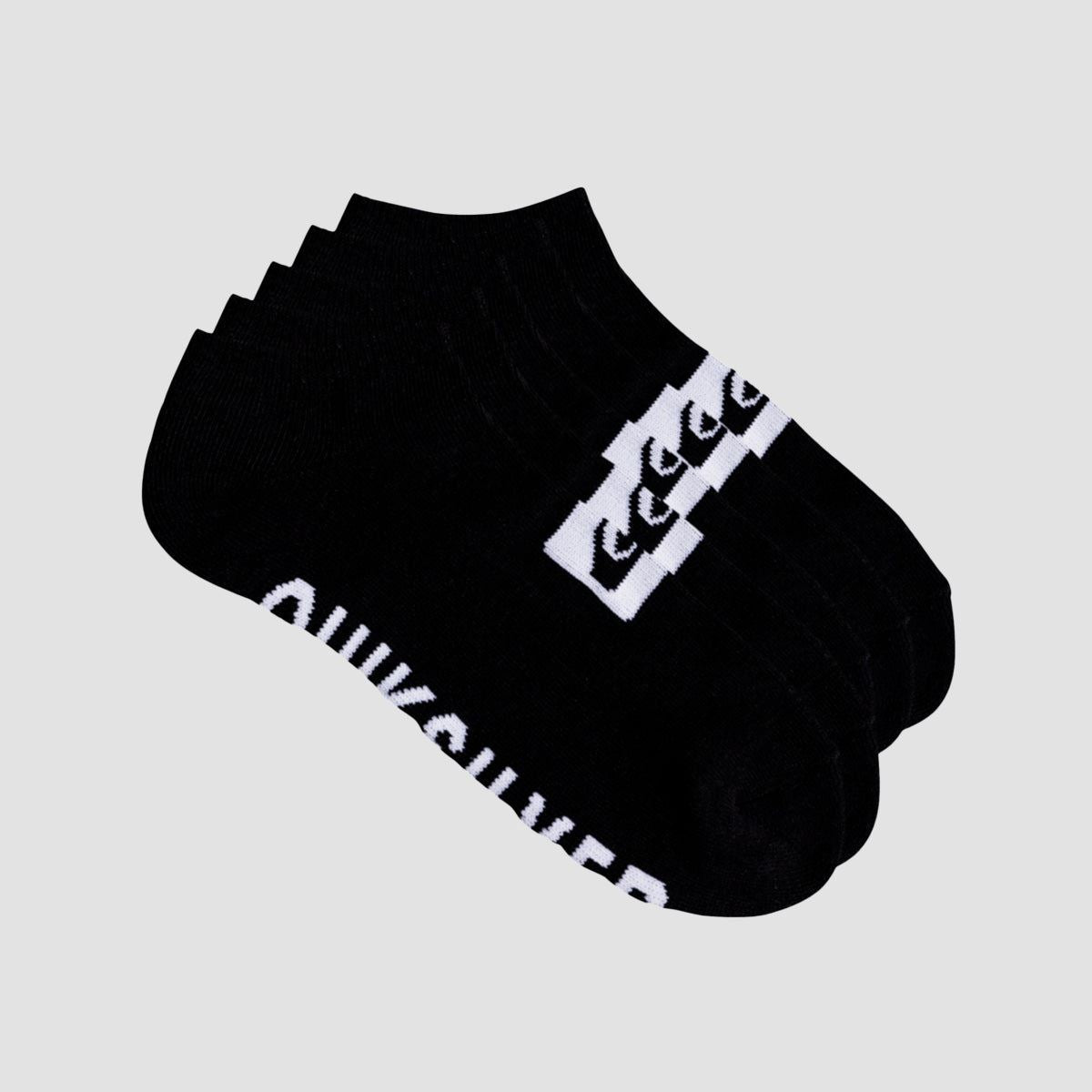 Quiksilver Ankle Socks 5 Pack Black