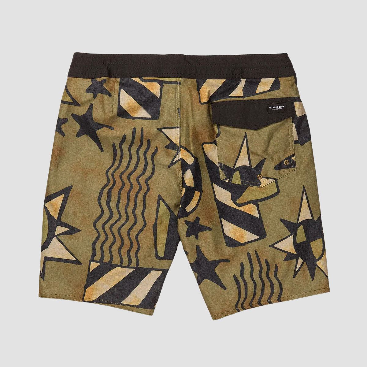 Volcom Geo Stoney 19" Boardshorts Service Green