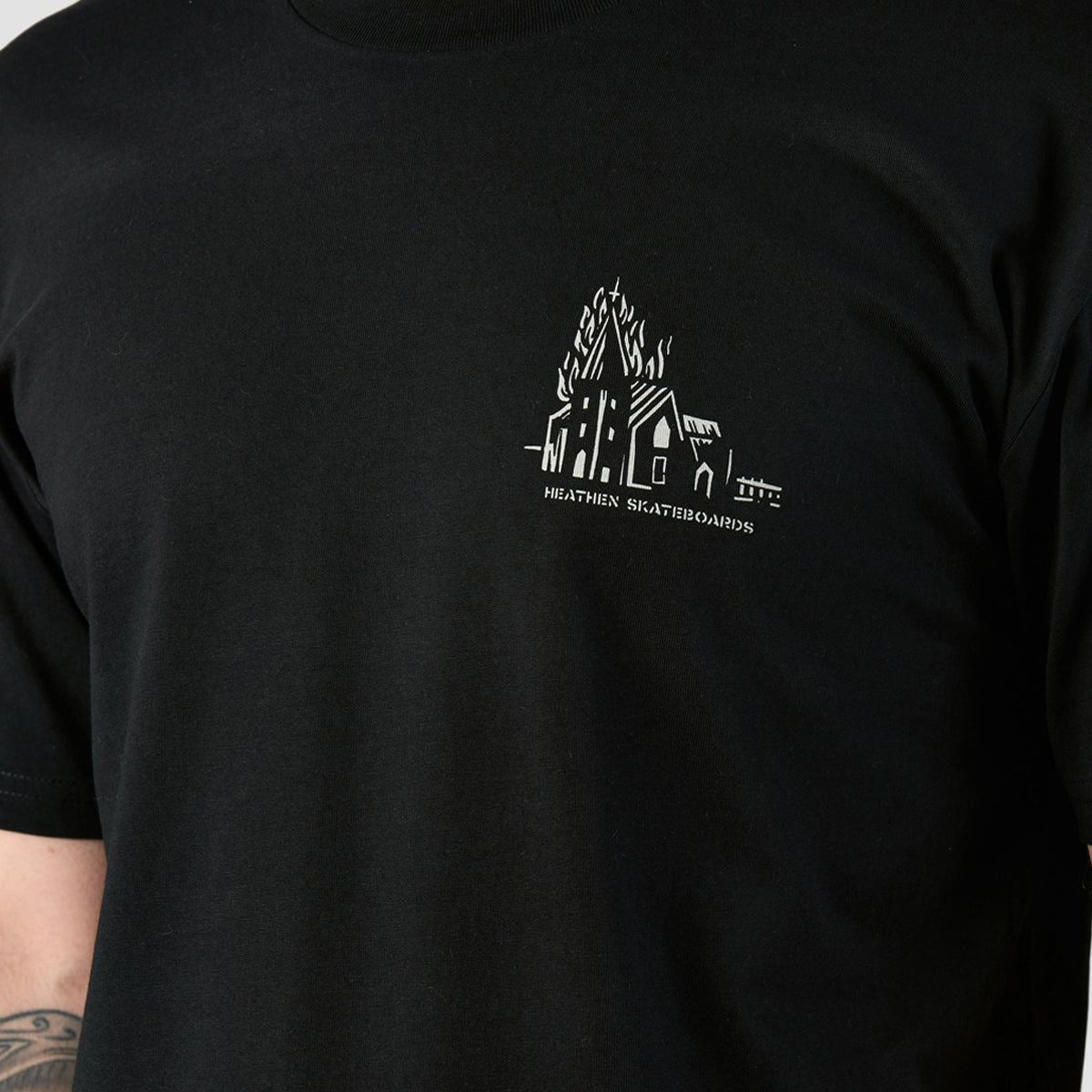 Heathen Lighthouse T-Shirt Black