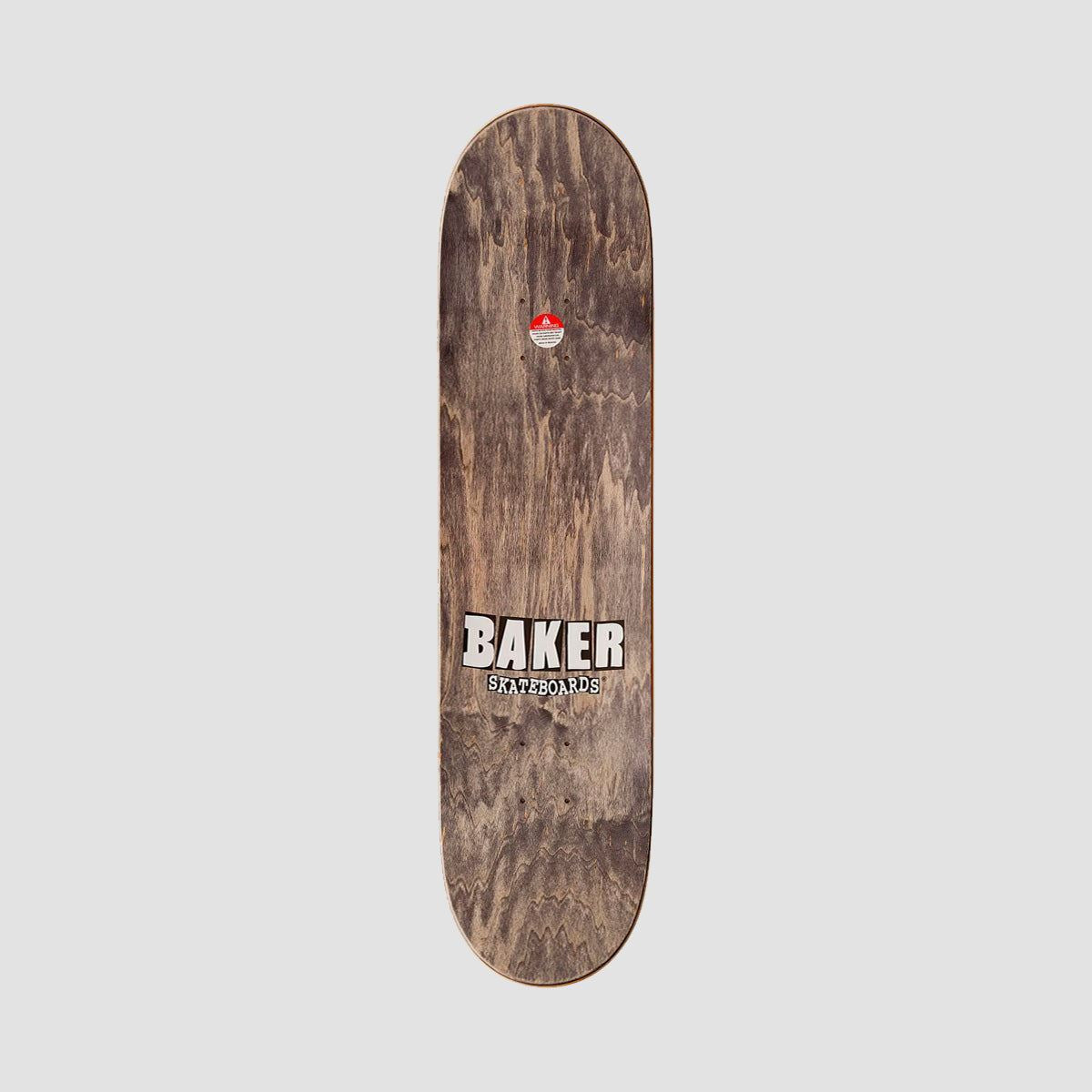 Baker Brand Logo Skateboard Deck Red/Black - 8.475"