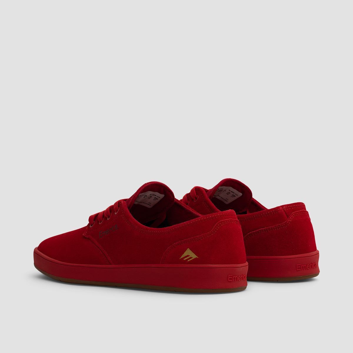 Emerica The Romero Laced Shoes - Red/Gold