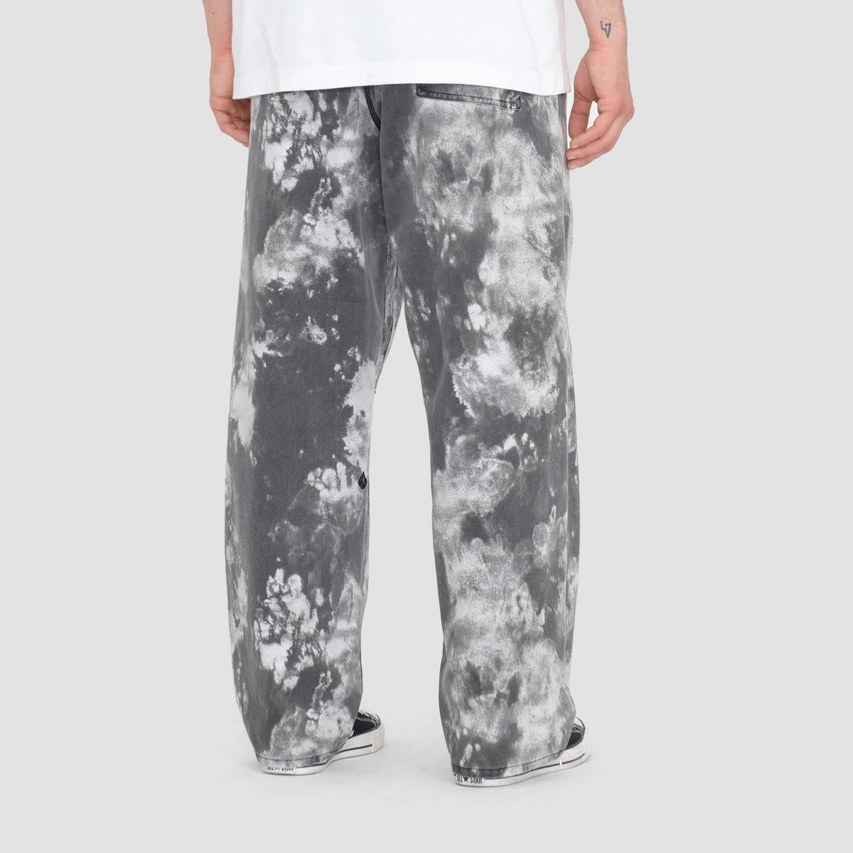 Volcom Asphalt Beach EW Pants Black White