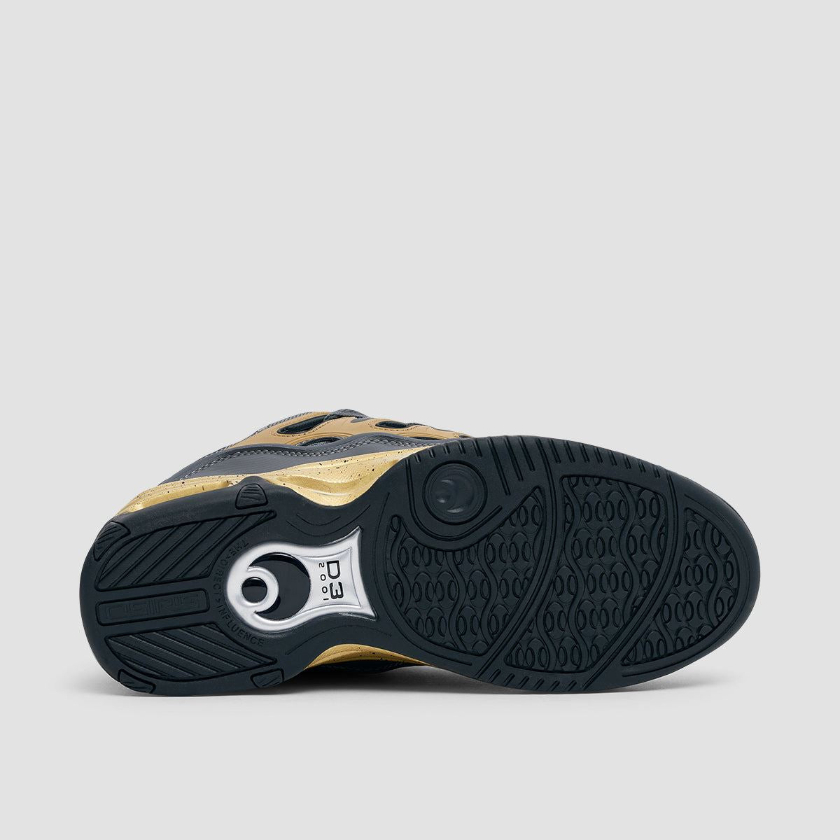 Osiris D3 2001 Shoes - Charcoal/Gold/Black