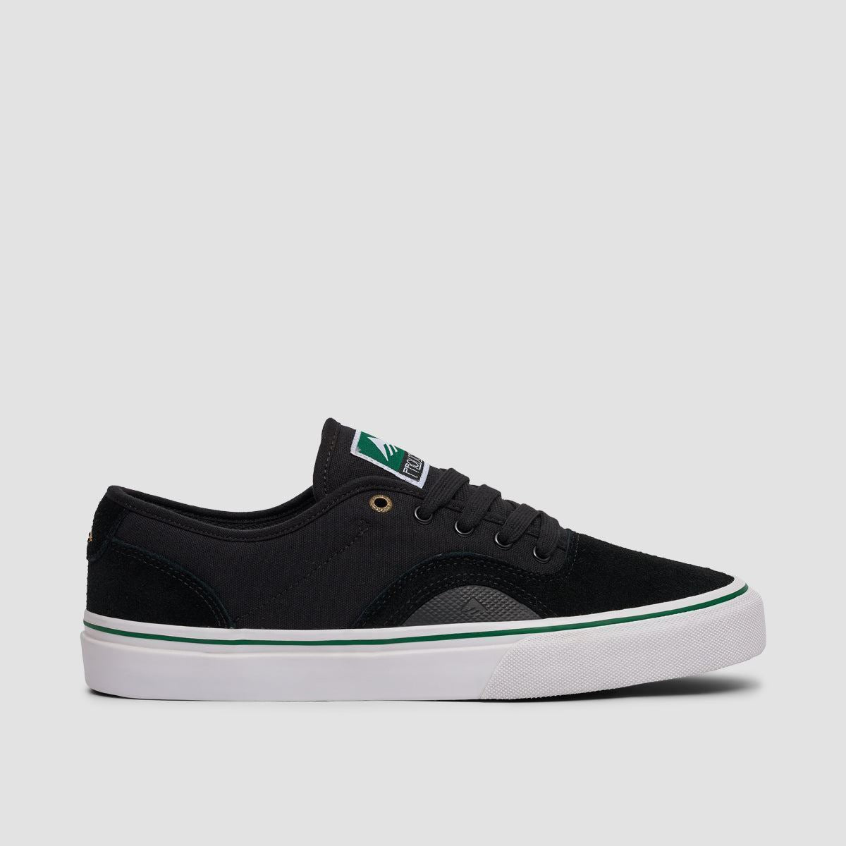 Emerica Provost G6 Shoes - Black/White/Gold