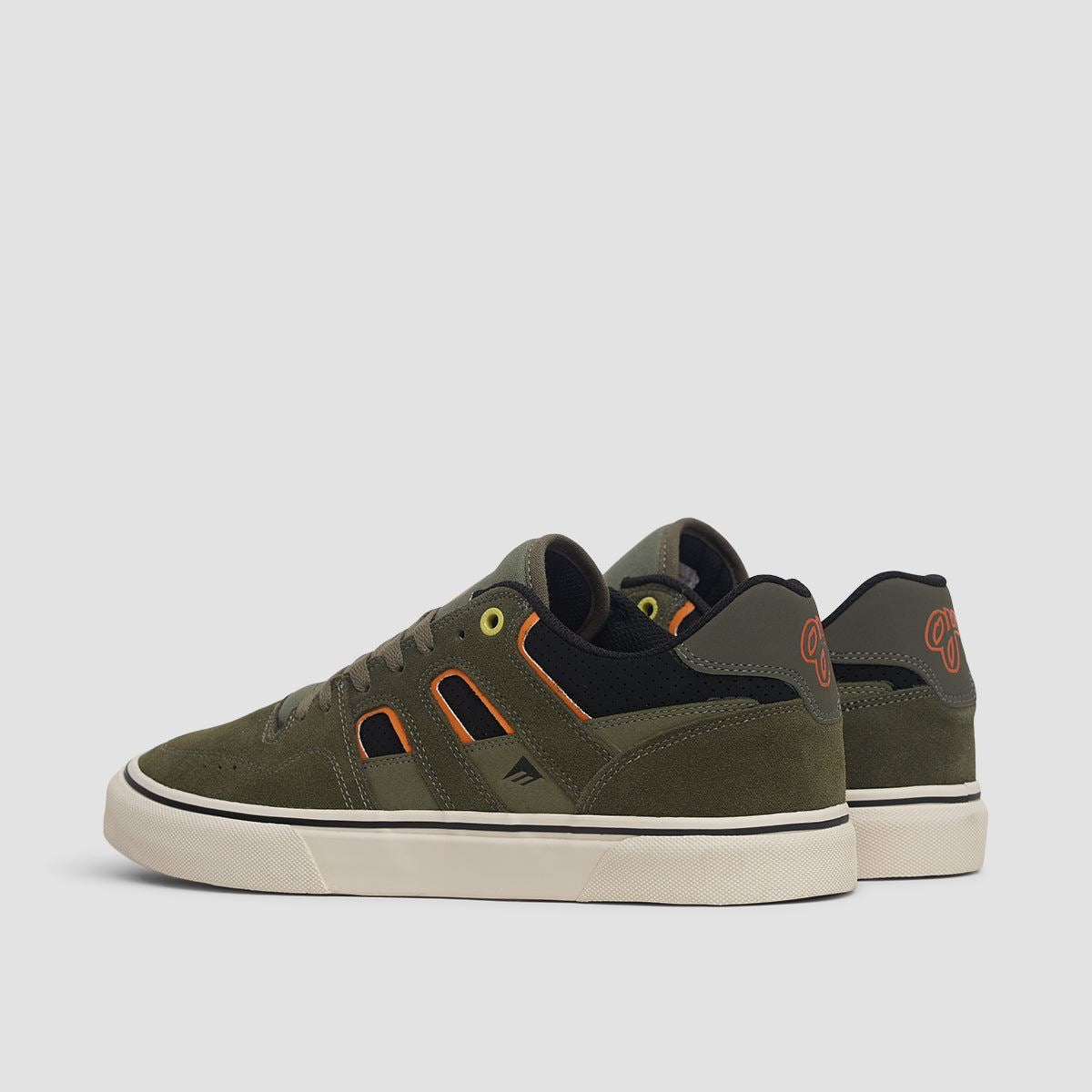 Emerica X OJ Tilt G6 Vulc Shoes - Olive