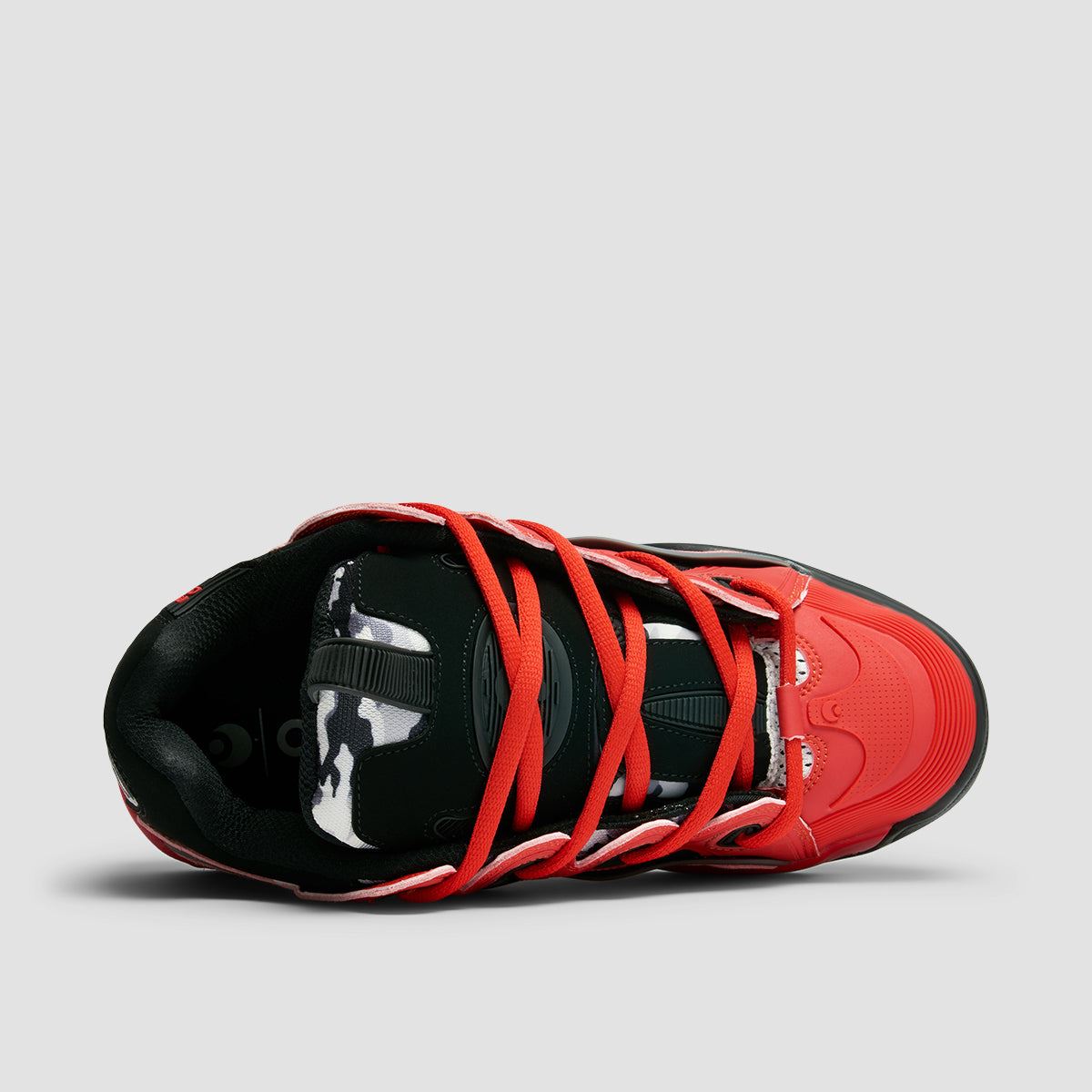 Osiris D3 2001 Shoes - Red/Black/Grey