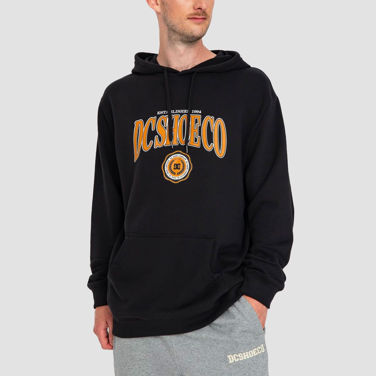 DC Tuition Pullover Hoodie Black