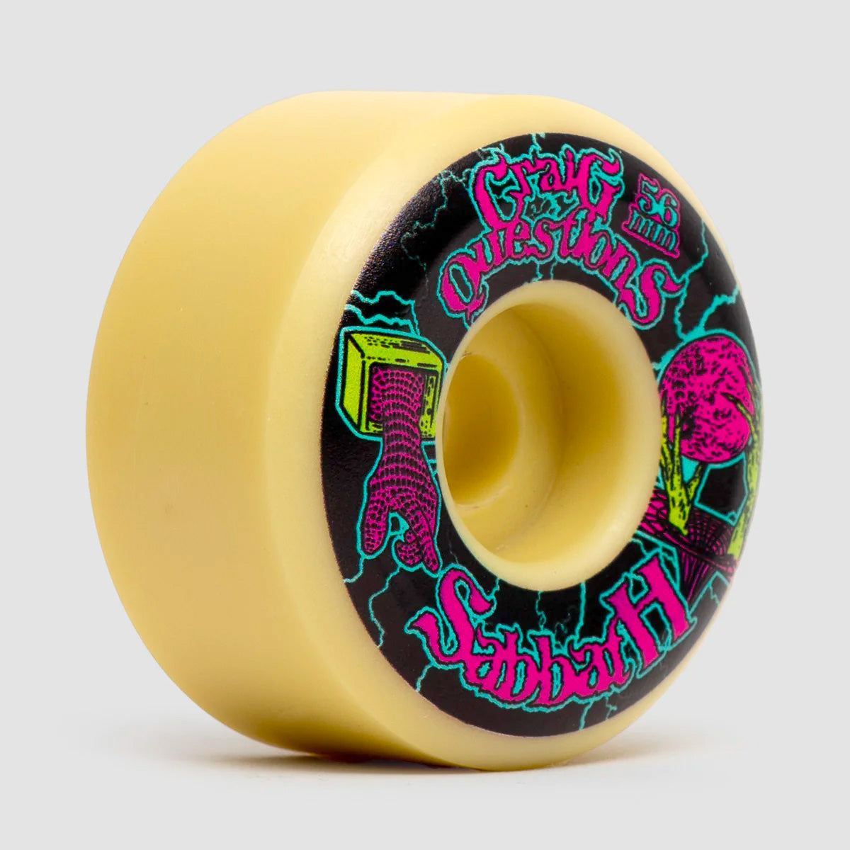 Sabbath Craig 'Questions' Scott FF Pro Model Conical ATU Skateboard Wheels 56mm