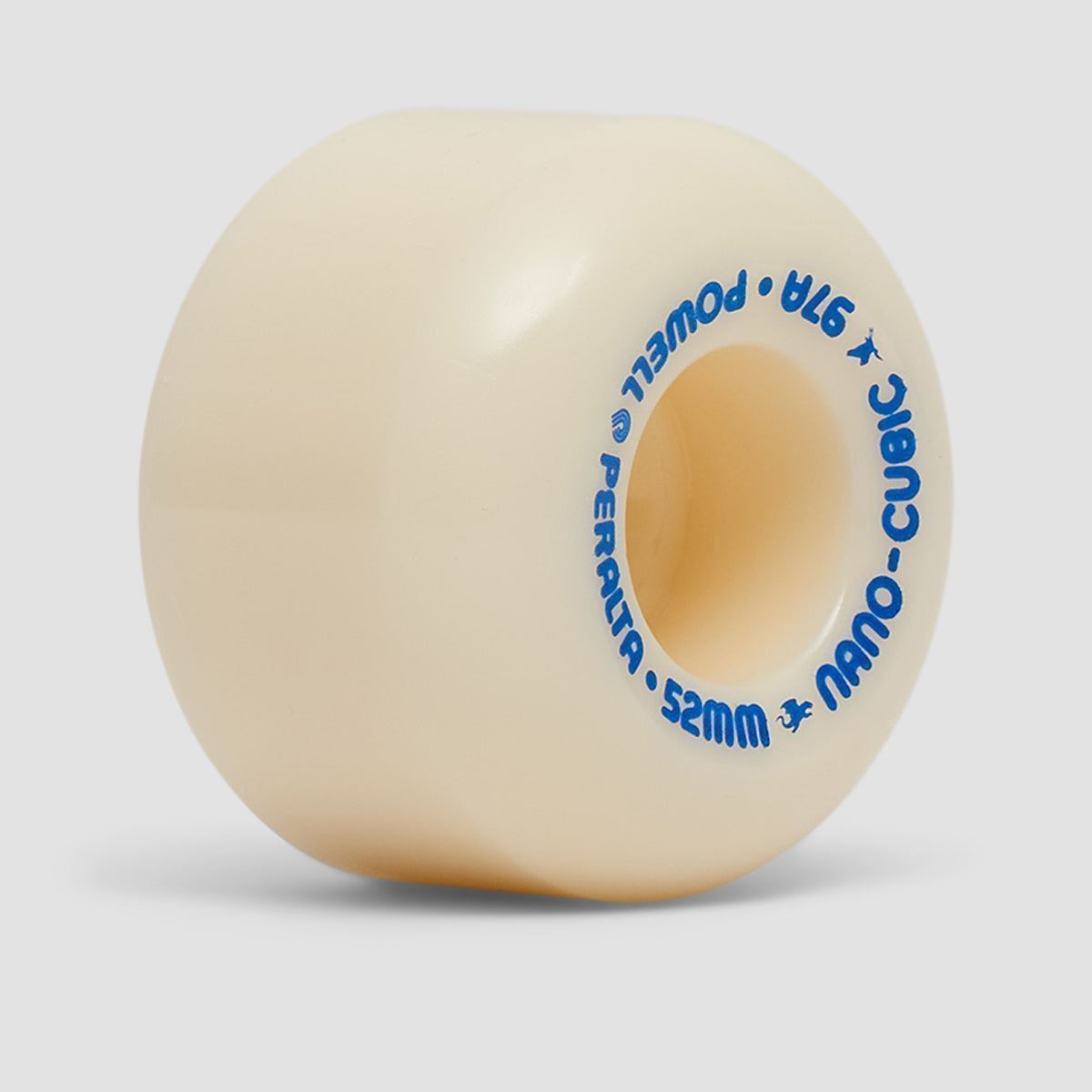 Powell Peralta Dragon Formula Andy Anderson Nano Cubic 97A Skateboard Wheels Off White/Blue 52x36mm