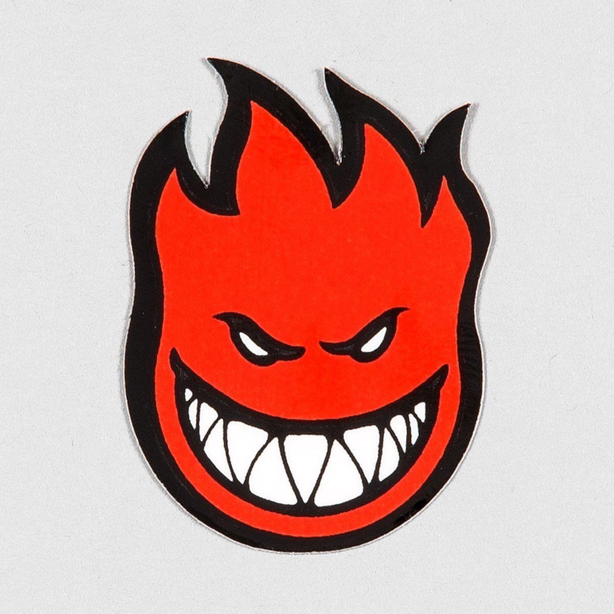 Spitfire Fireball Mini Sticker X-Small Red 40x25mm