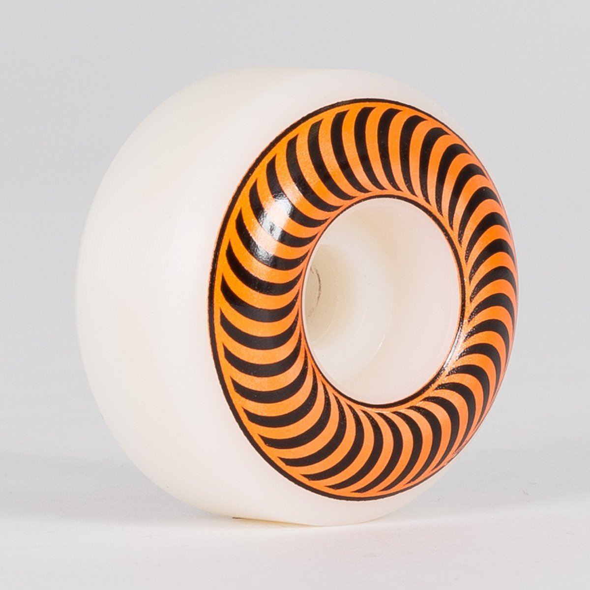 Spitfire Classic Skateboard Wheels White/Orange 53mm