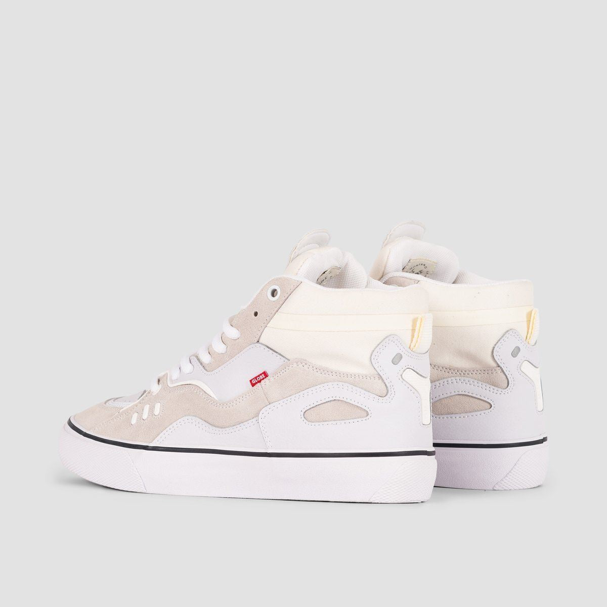 Globe Dimension High Top Shoes - White/Montano