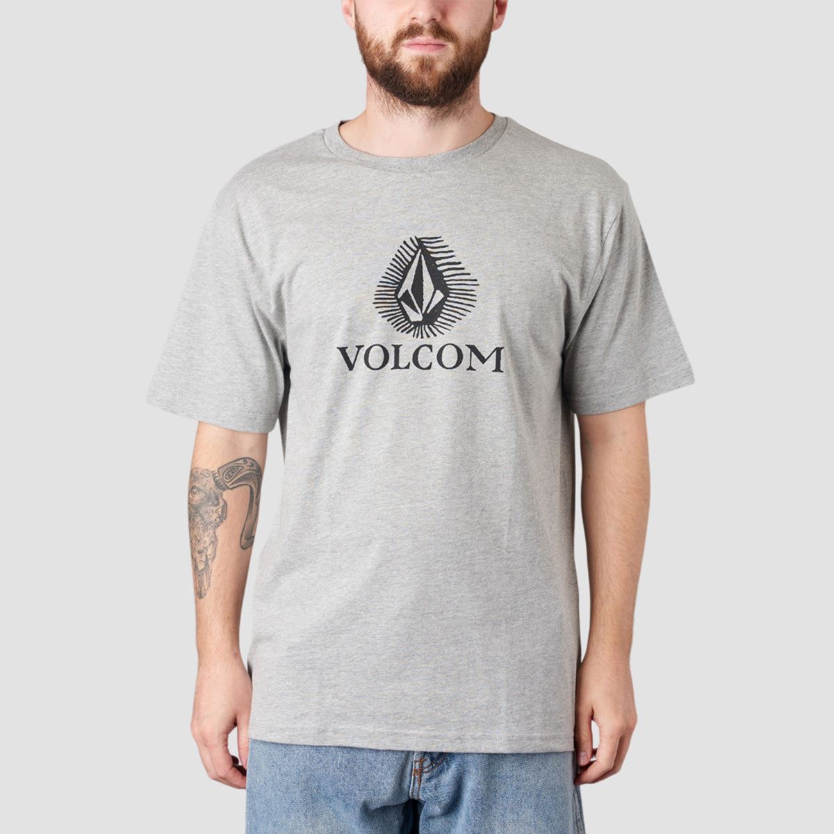 Volcom Offshore Stone T-Shirt Heather Grey