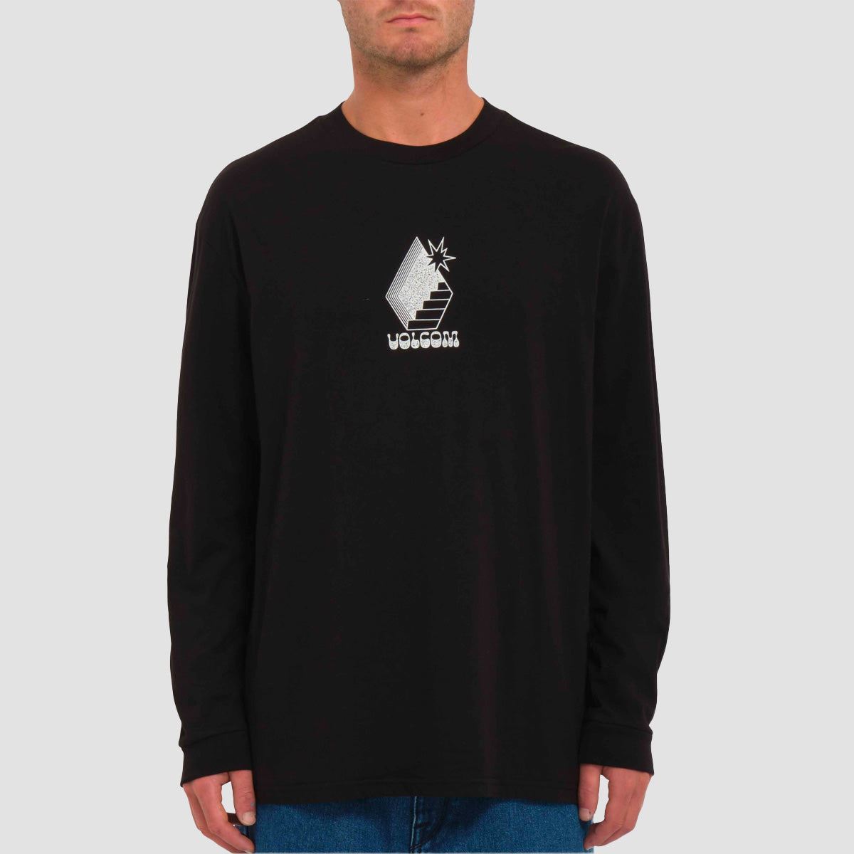 Volcom Stairway Longsleeve T-Shirt Black