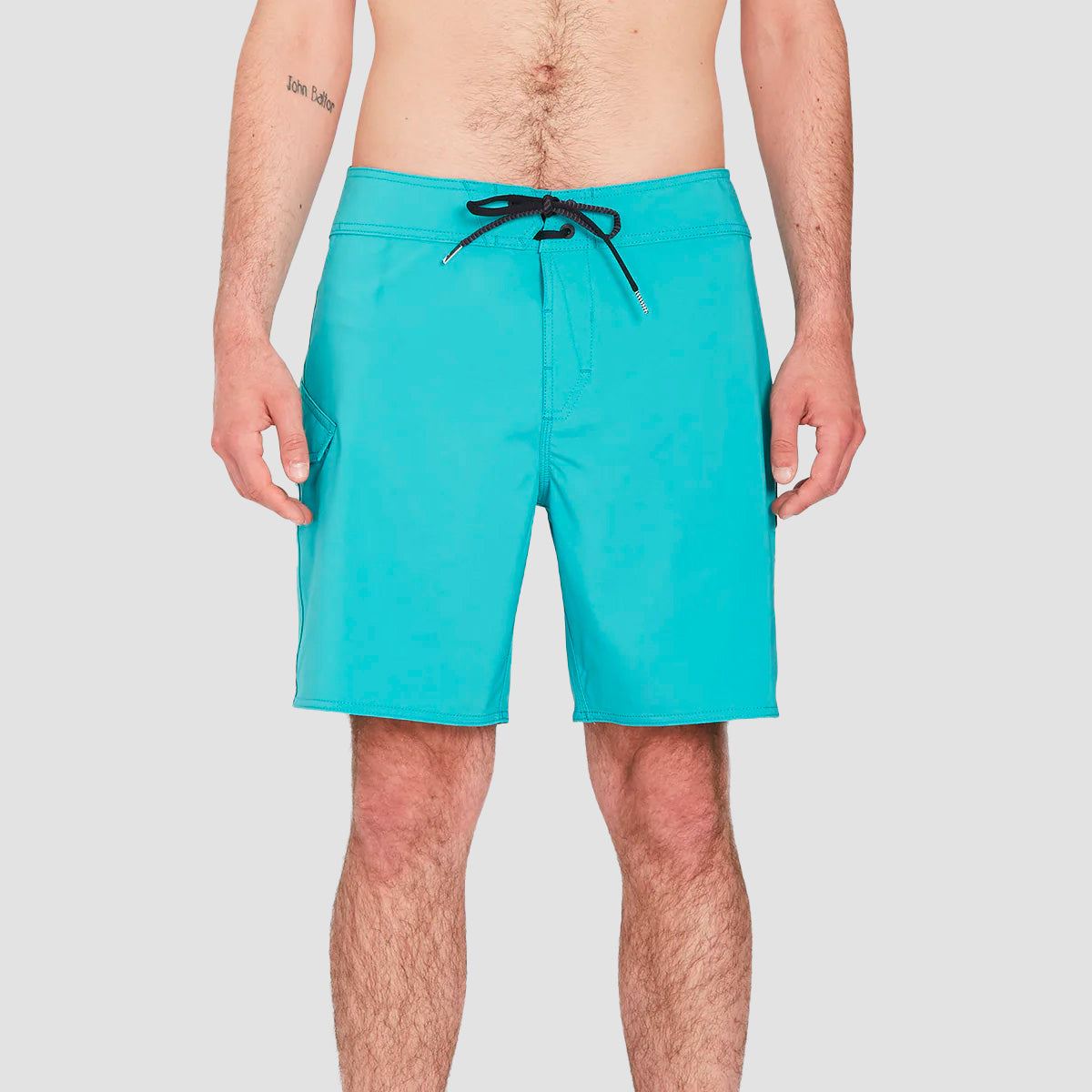 Volcom Lido Solid Mod 18" Boardshorts Temple Teal