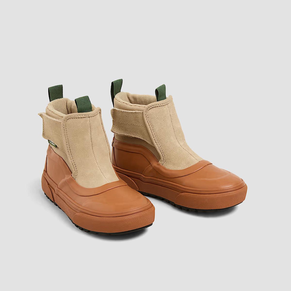 Vans MTE Slip-On Hi Terrain V Boots - Brown/Green - Kids