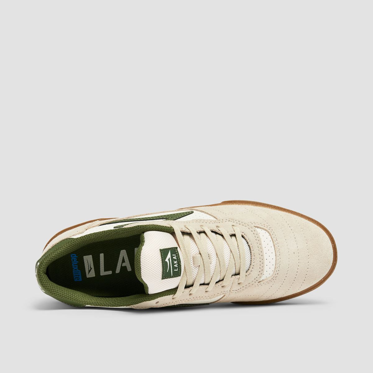 Lakai Cambridge Shoes - Cream Suede