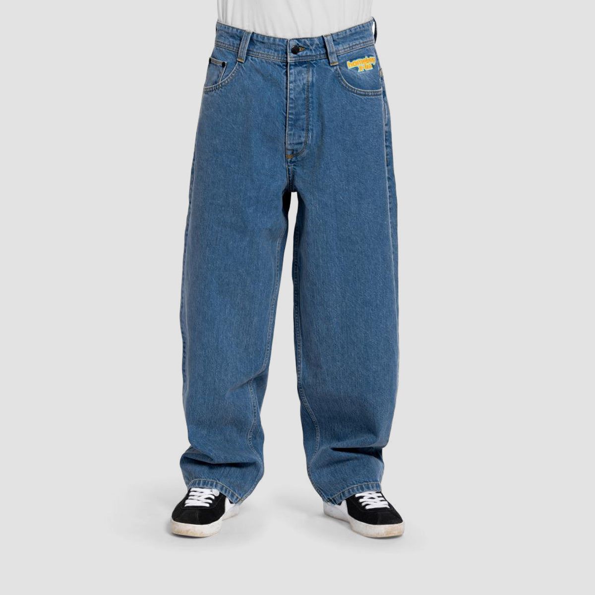 Homeboy X-tra MONSTER Jeans Washed Blue