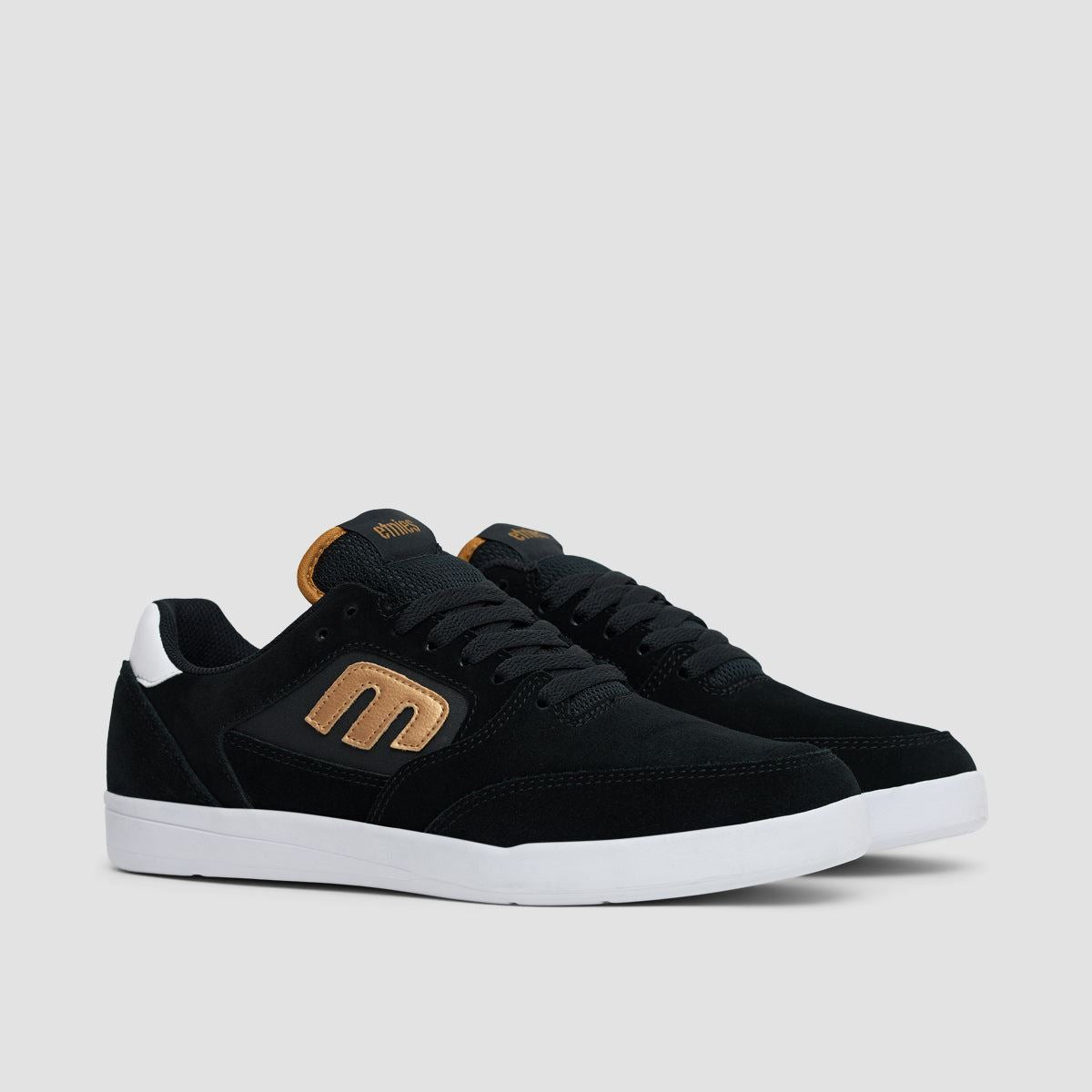 Etnies Veer Shoes - Black/Gold/White