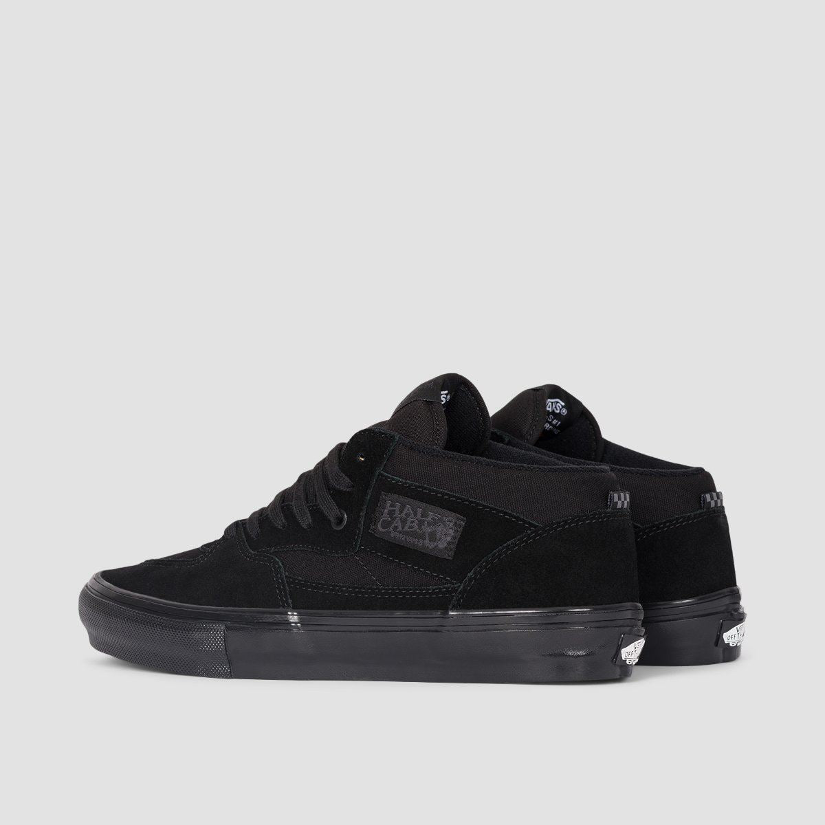 Vans Skate Half Cab Shoes - Black/Black