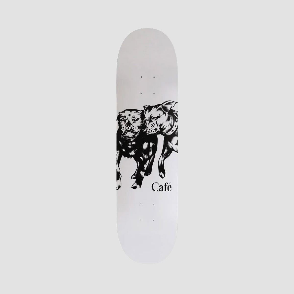 Skateboard Cafe Pooch & Jakie Brown Skateboard Deck Grey - 8.375"