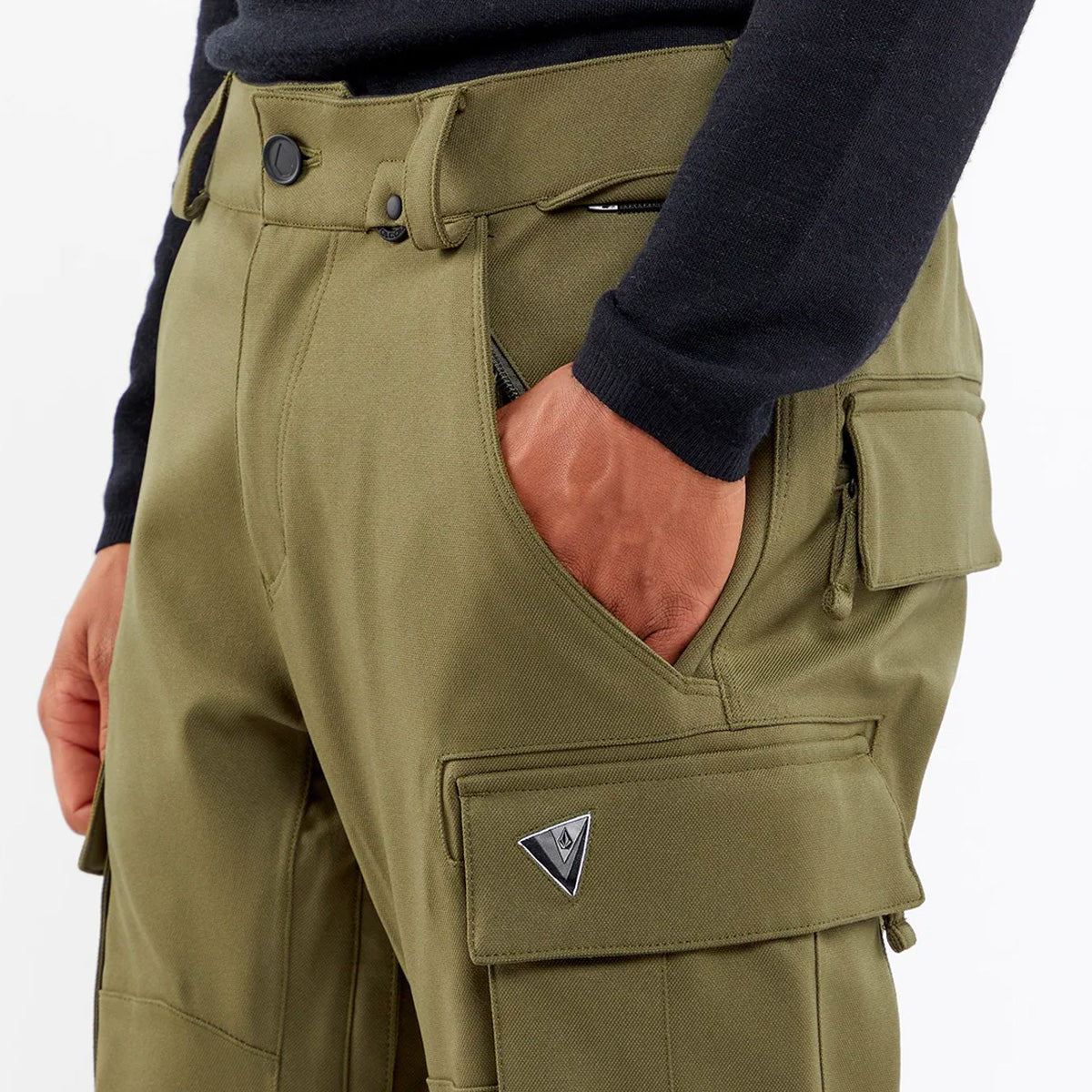 Volcom New Articulated Snow Pants Military