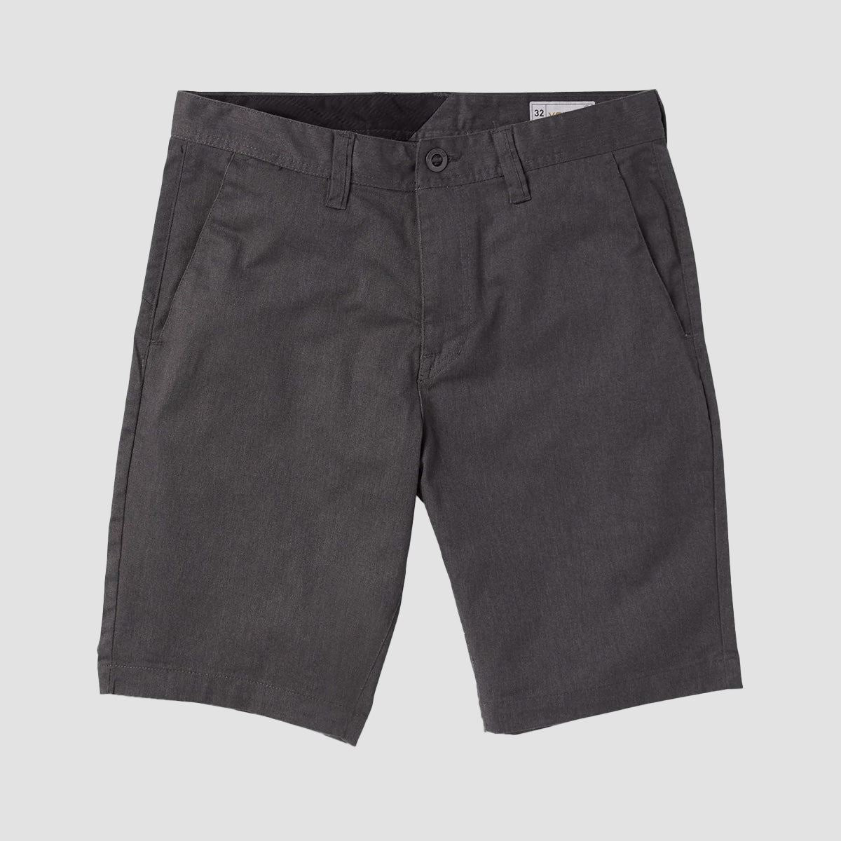 Volcom Frickin Modern Stretch 21" Shorts Charcoal Heather