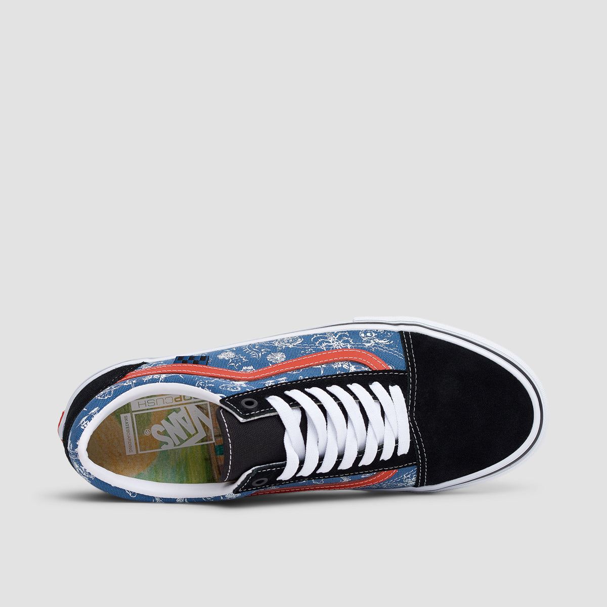 Vans Skate Old Skool VCU Shoes - Mike Gigliotti Black/Blue