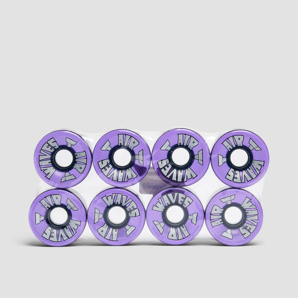 Air Waves USA 78a Quad Wheels x8 Clear Purple