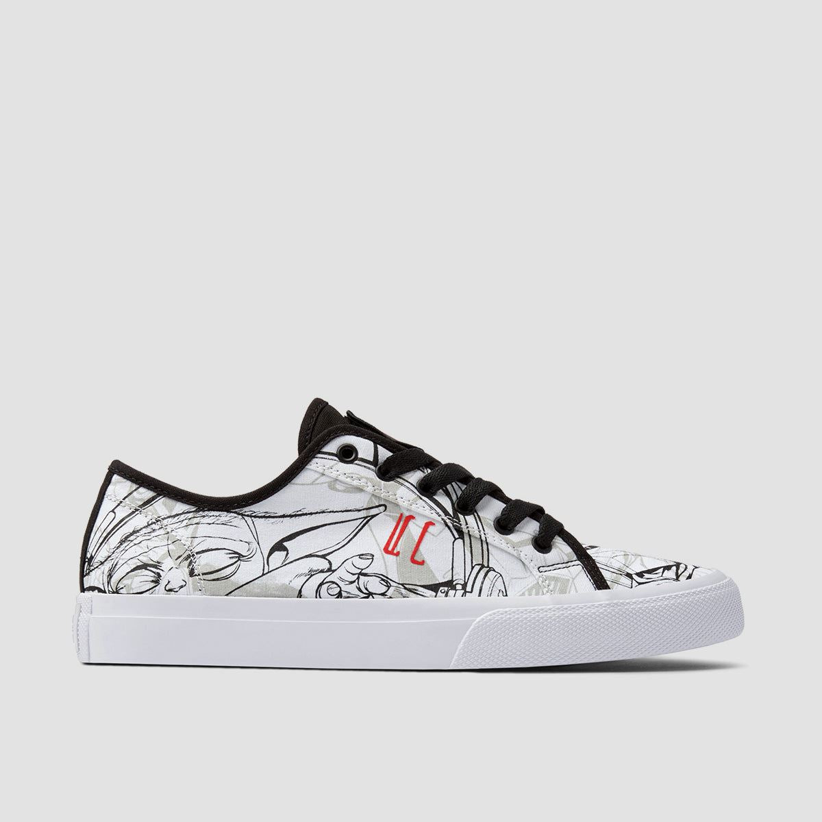 DC X Star Wars Manual Shoes - White/Black