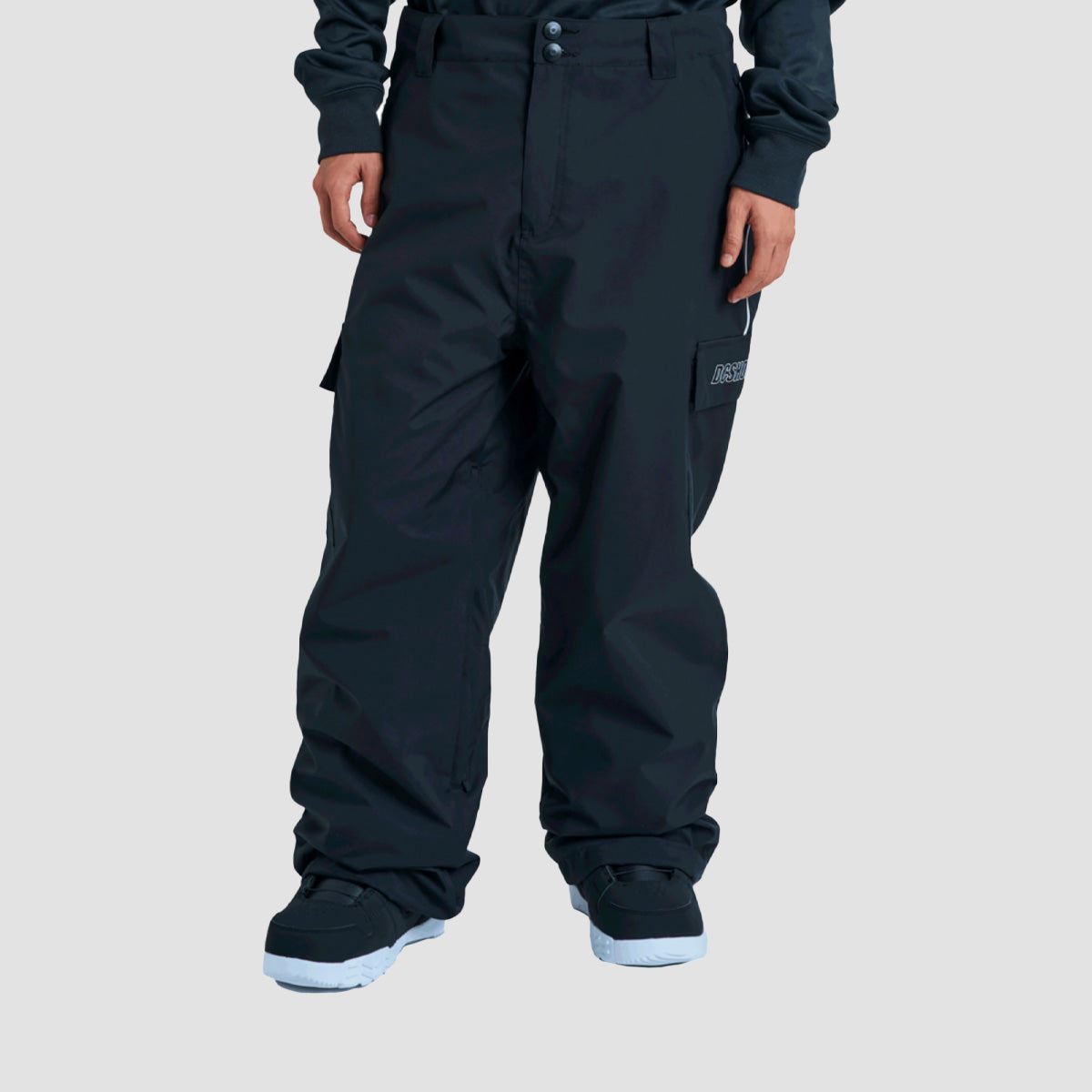 DC Wide Cargo Snow Pants Black