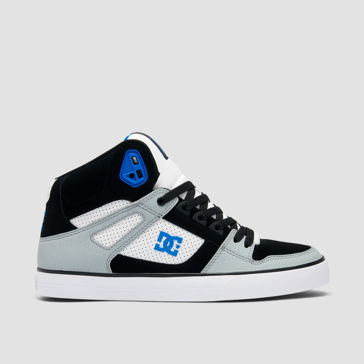 DC Pure HT WC High Top Shoes - Black/White/Blue