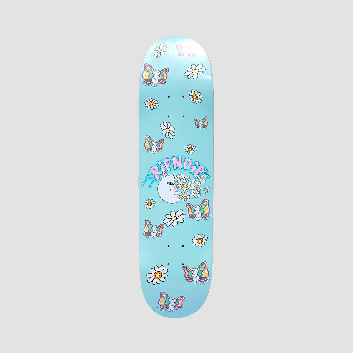 Ripndip Floating Skateboard Deck Blue - 8.25"