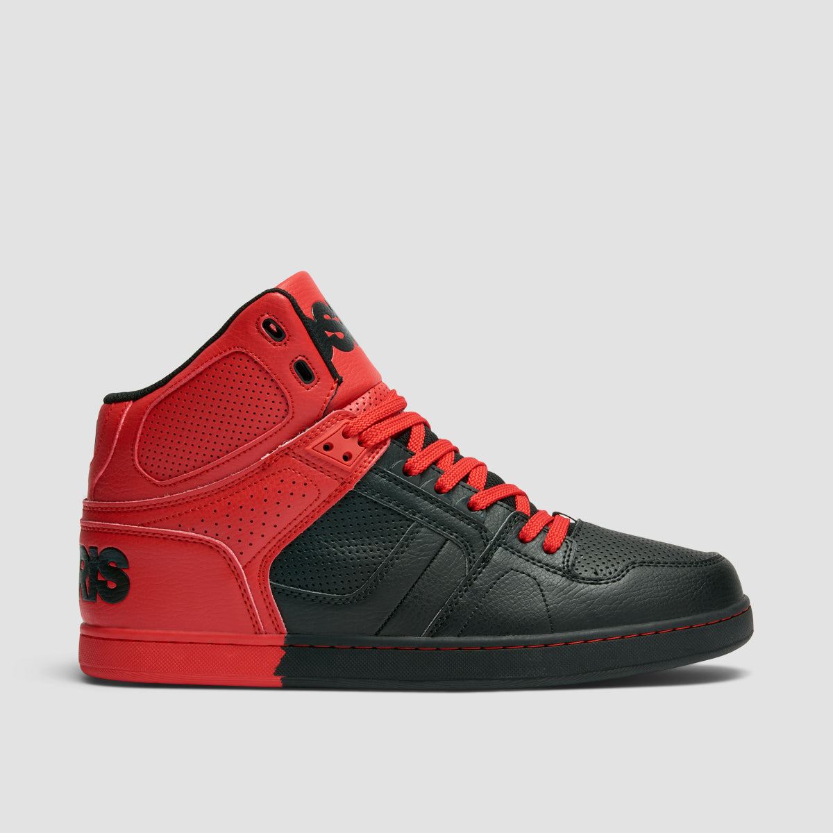 Osiris NYC 83 CLK Shoes - Black/Red/Dip