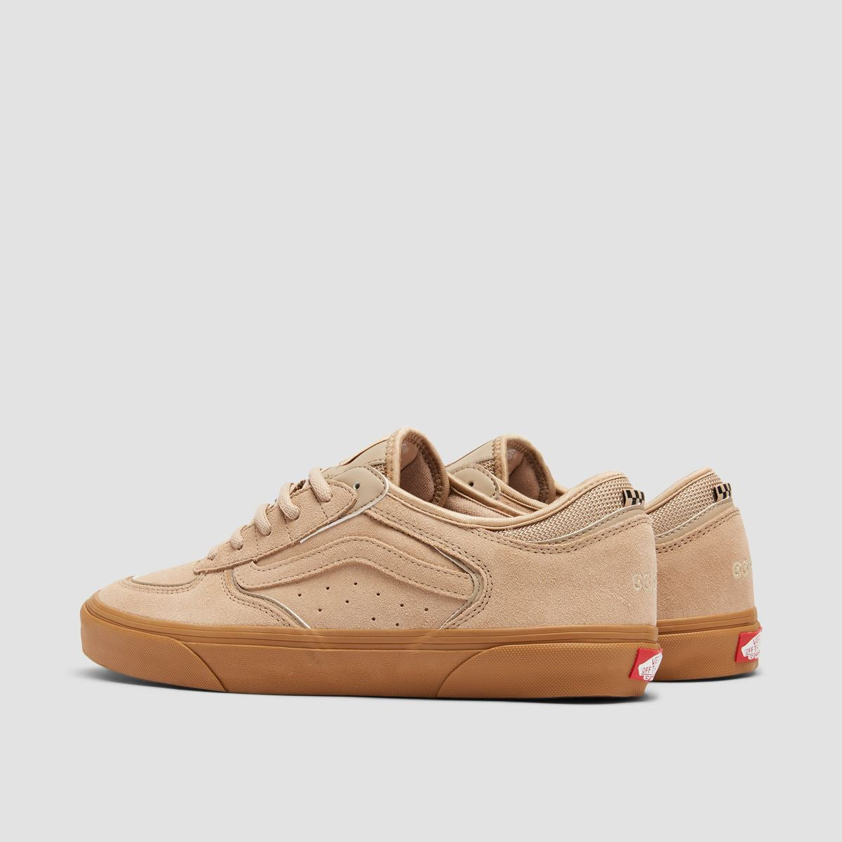 Vans Skate Rowley Shoes - Suede Tan/Gum