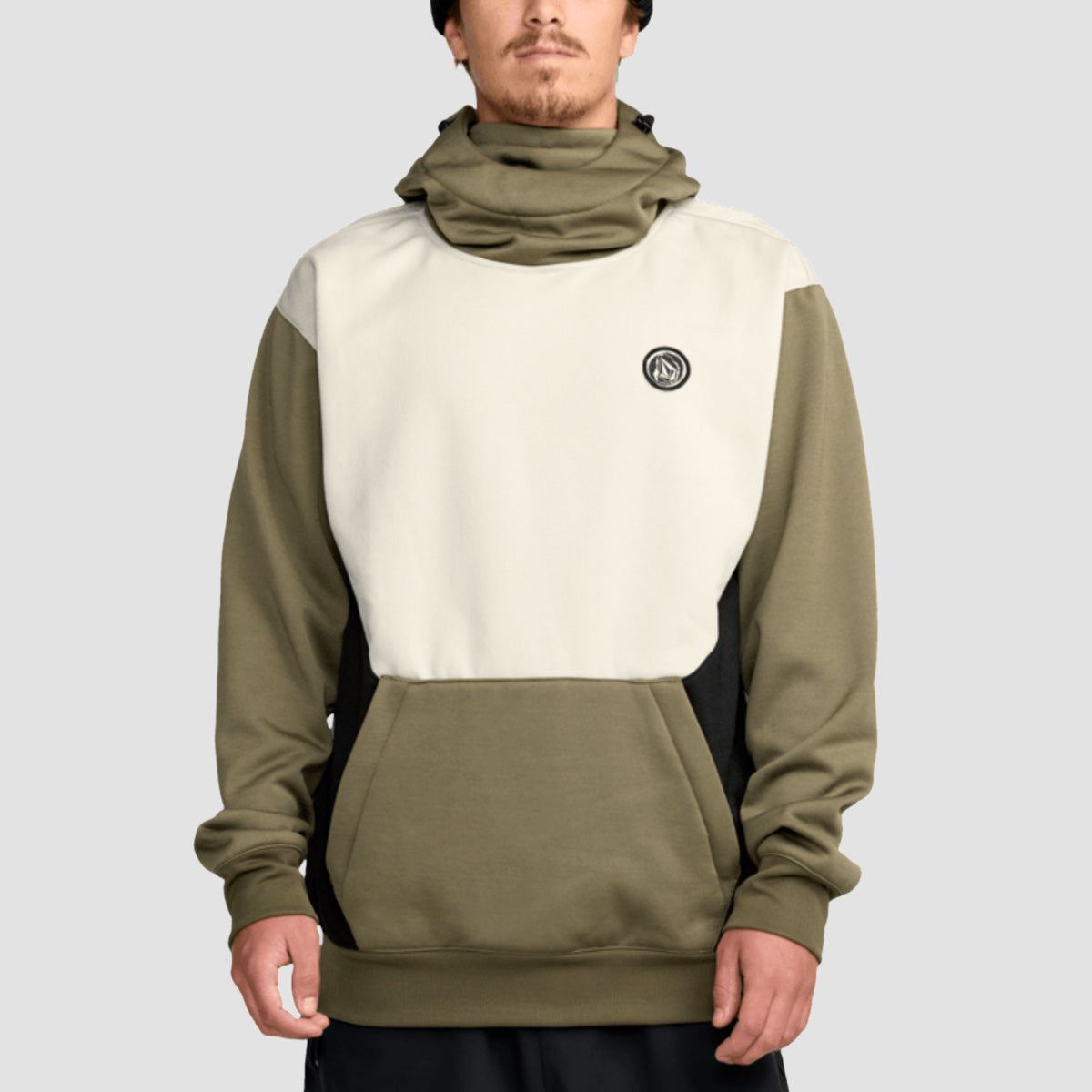 Volcom Hydro Riding Snow Pullover Hoodie Military