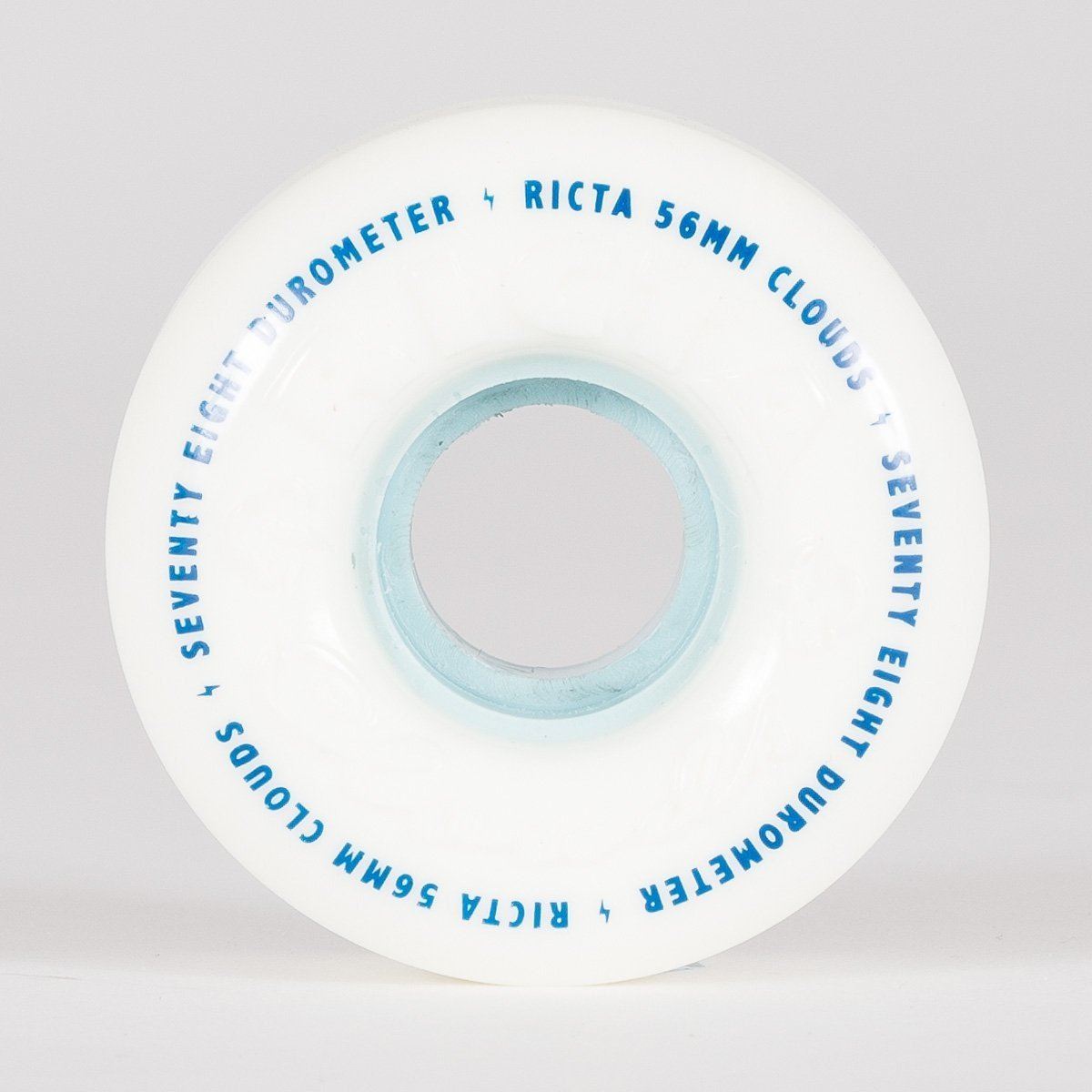 Ricta Clouds 78a Skateboard Wheels White/Blue 56mm