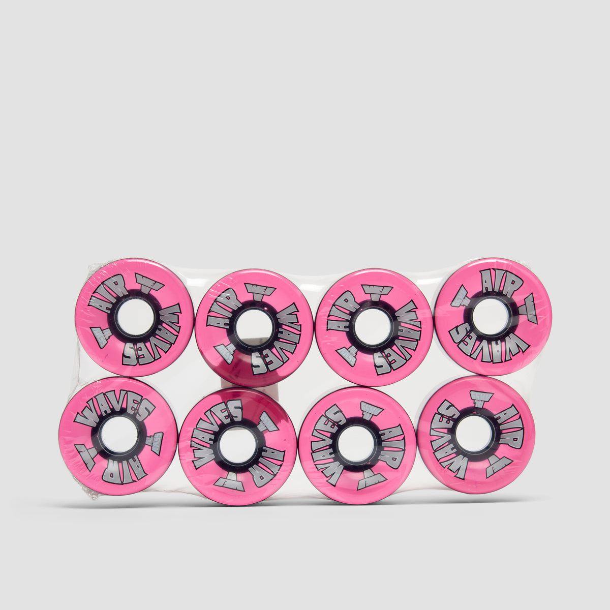 Air Waves USA 78a Quad Wheels x8 Clear Pink