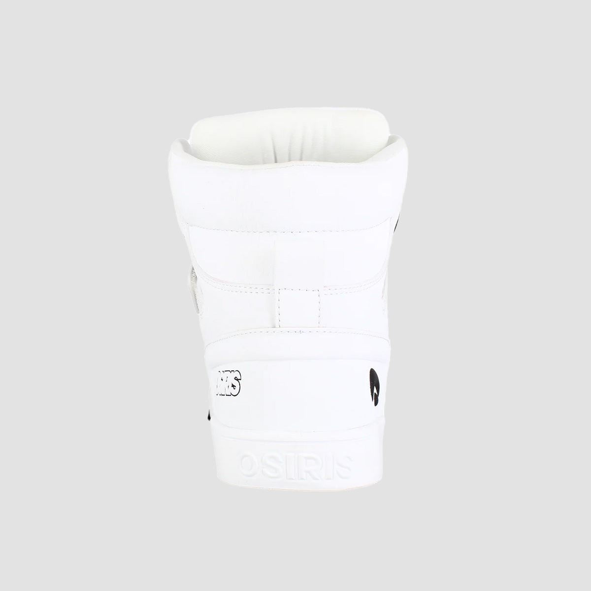 Osiris Rize Ultra High Top Shoes - White/Black/White