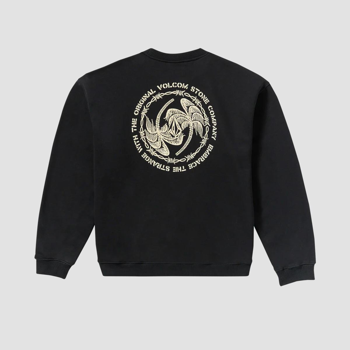 Volcom Watanite Crew Sweatshirt Black