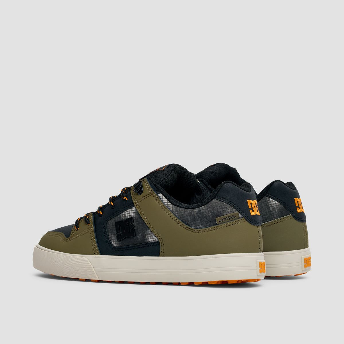 DC Pure WNT Shoes - Black/Olive Night