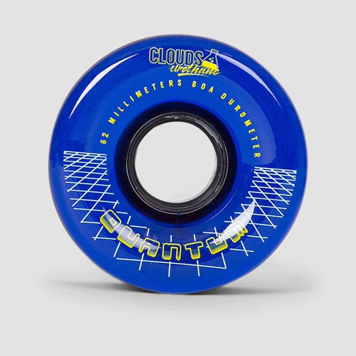 Clouds Quantum 80a Quad Wheels x4 Clear/Blue 62mm